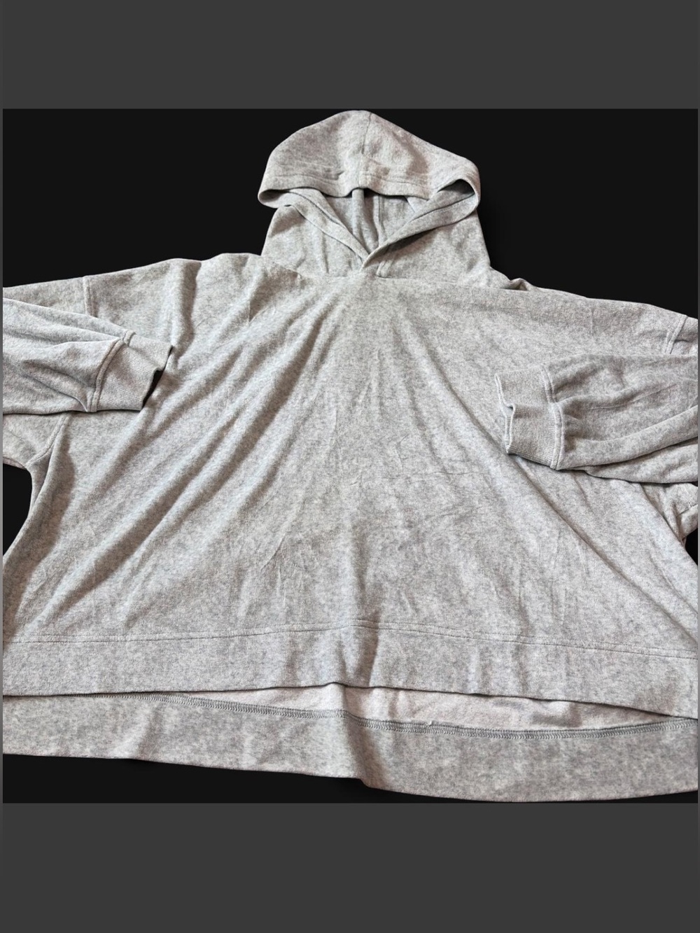 soft cropped aerie hoodie